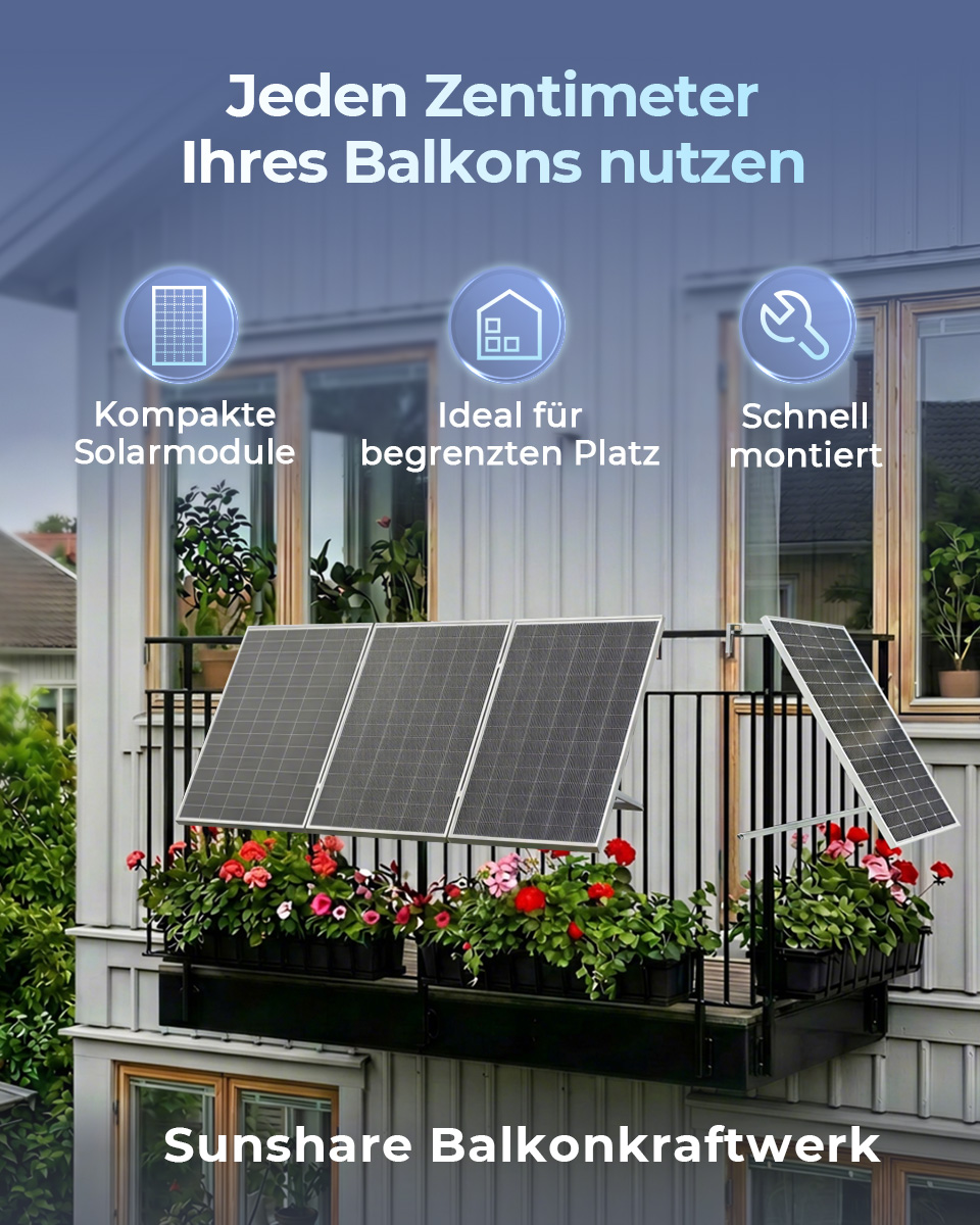 8 x Ray Lite Module (1600W) + Glory Speicher (4070Wh) – Bild 2