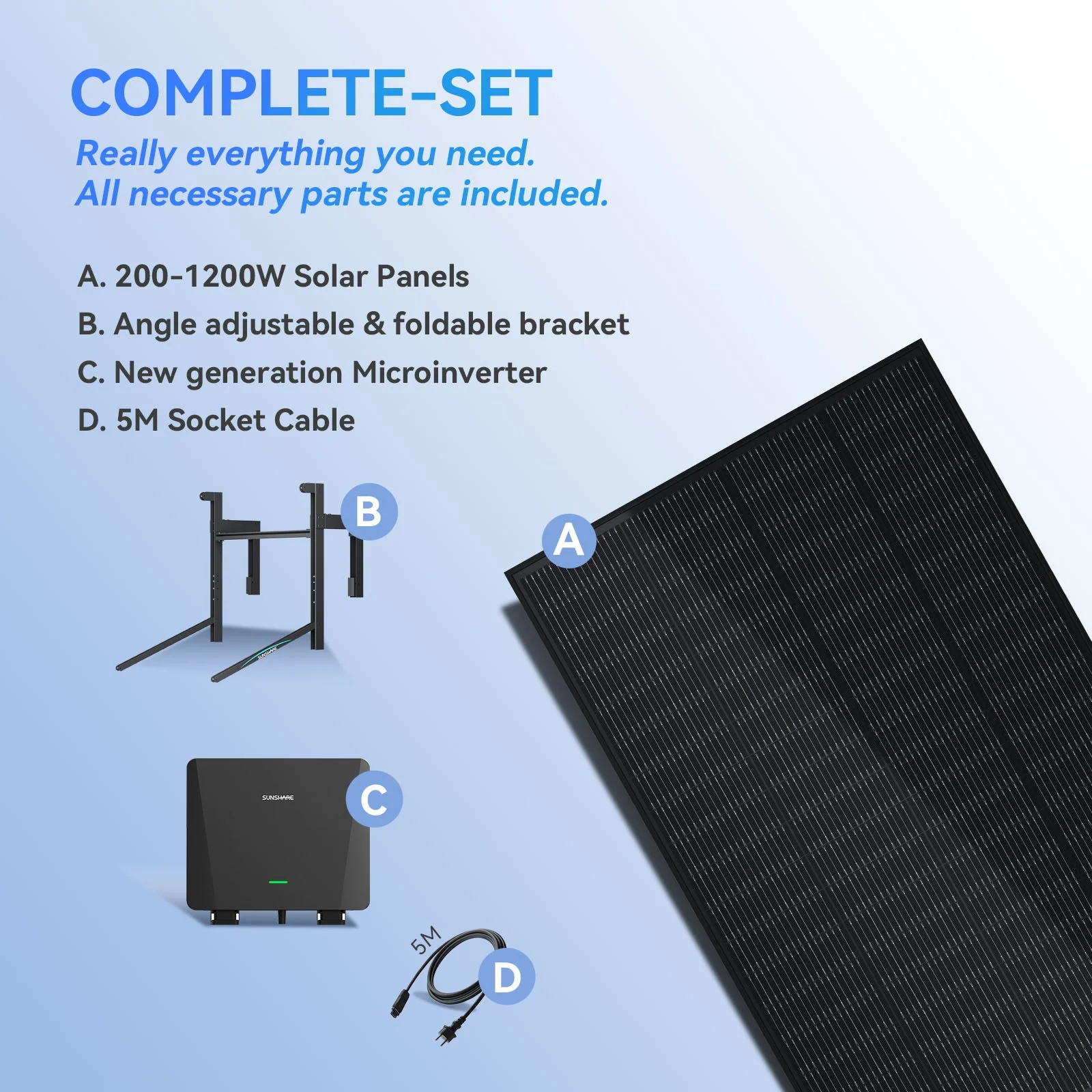 Ray Serie 800W (4 x Module) Full Black – Bild 3